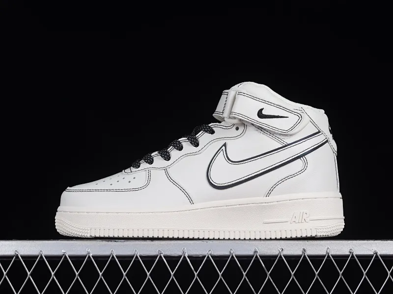 All categories Nk Air Force 1 Air Force series Nk Air Force 1 Mid Air Force mid-top Nk Air Force 1'07 Mid Bugs Bunny beige black Air Force One starry mid-top casual sneakers BY6899-693